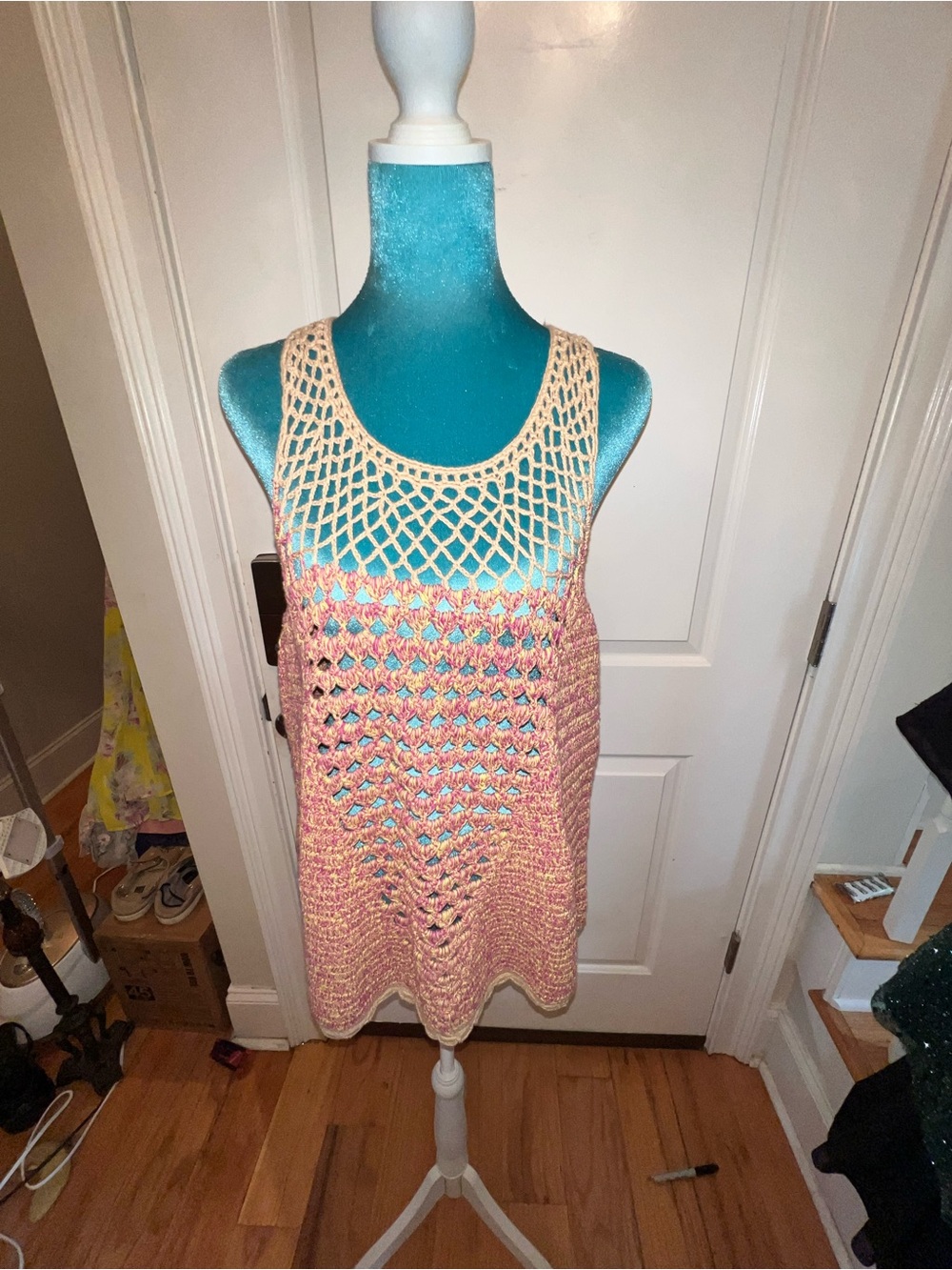 Aratta knitted Racer Back Tunic Tank Top. New with Tags. Size S/M. Asking: $65.